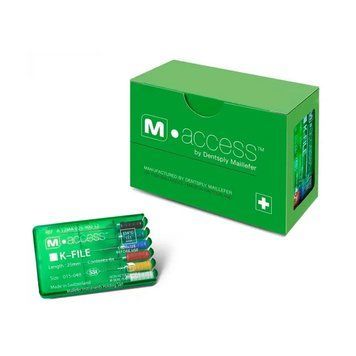 К файлы M-ACCESS #006 25мм 6шт M-ACCESS K-File Dentsply Sirona A12MA02500650 фото