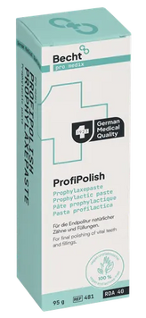 Полірувальна паста Профі Поліш Бехт 95г RDA 40 Profi Polish Becht 481 фото