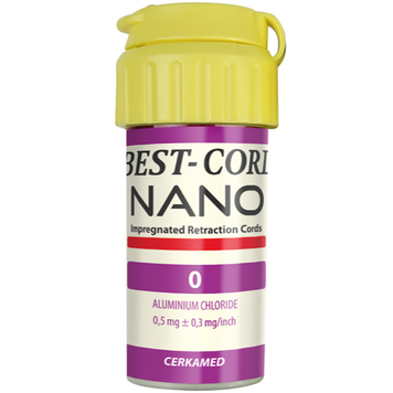 Бест Корд Нано 0 ретракционная нить BEST-CORD NANO Cerkamed 90543 фото