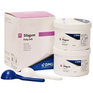 Силагум Пати Стандарт А-силикон 2х262мл Silagum Putty Standart DMG 64897 фото