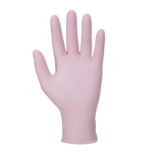 Нітрилекс рожеві L 100шт Рукавички нітрилові nitrylex pink MERCATOR RD30144004 фото