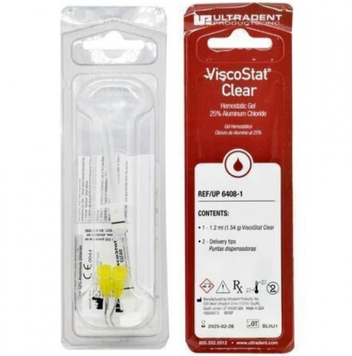 Вискостат хлорида алюминия 25% 1.2мл гемостатик-гель Viscostat Clear Ultradent 6410, 6408-1 фото