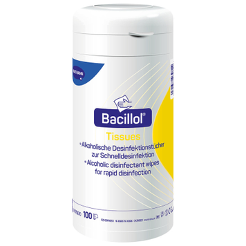 Бацилол серветки дезинфекция поверхности Bacillol AF BODE 86490 фото